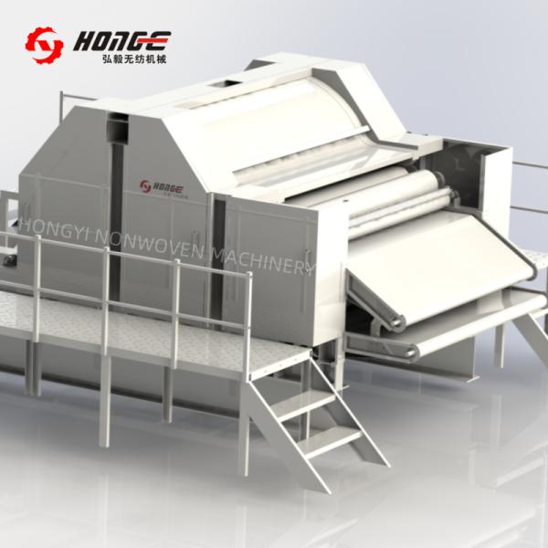 Buy 1.5m Single Cylinder Fiber Carding Machine For Wool at wholesale prices