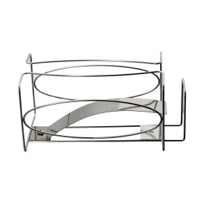 2 Hooks SS304 Rubber Glove Box Holder With Spring Tongue