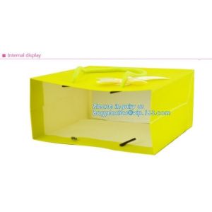 Paper Twisted Handles Eco Retail Packaging Wine Handle Package