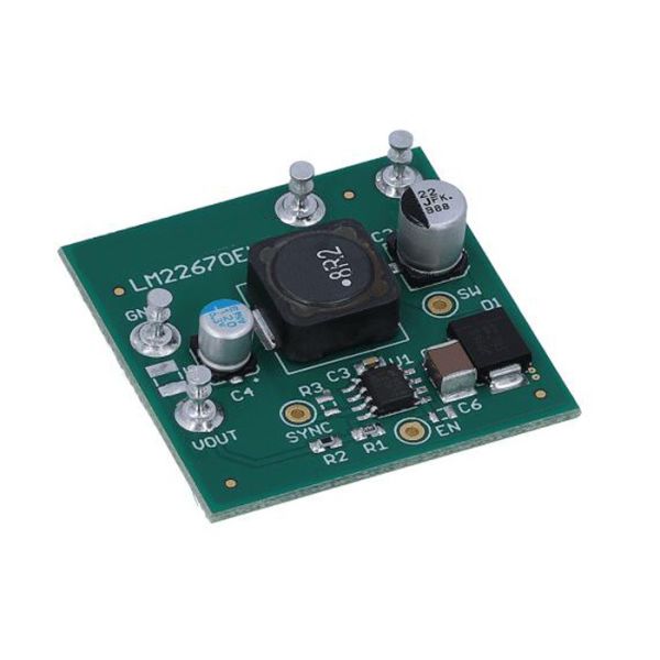 LM22670EVAL Embedded Solutions Evaluation Board LM22670 SIMPLE SWITCHER Buck