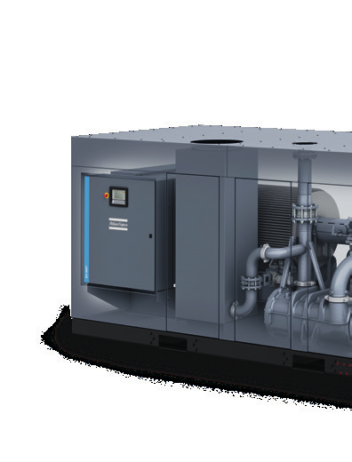 Oil Free Atlas Screw Air Compressor ZH355-900 for Process Plant Air Applications