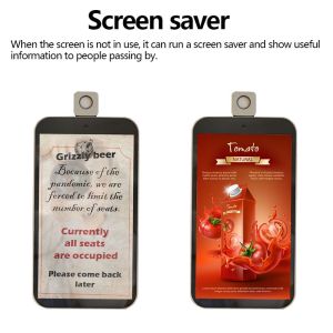 2.5W HD Ai Infrared Thermometer With Face Recognition Dustproof