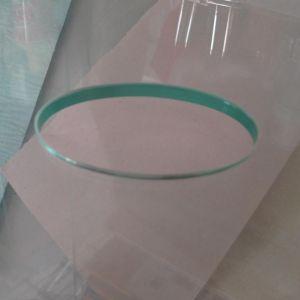 Big Handle Hole Shower Tempered Glass CNC Stained Polished