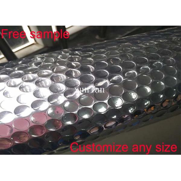 Aluminum Foil Gold Metallic Bubble Mailers Custom Printed Logo Water Resistant Closure