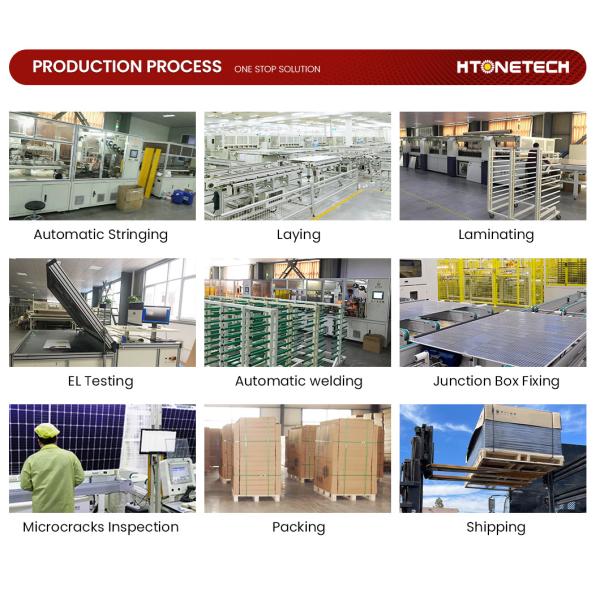 Htonetech 3kw 5kw off Grid Solar System Complete Kit China 5000W 45039W Mono Perc Solar Panels Single Face 9.6kw Diesel Generator Solar Energy System 1kw