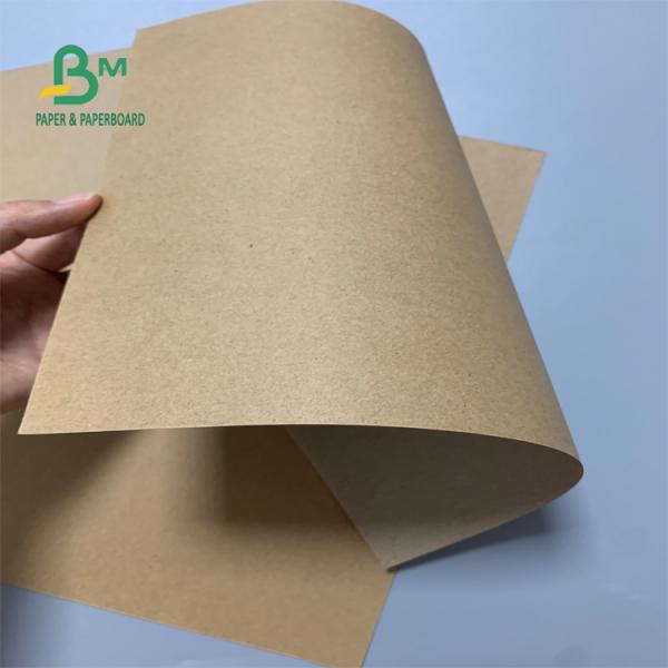 100gsm 200gsm Brown Kraft Paper Liner Board Jumbo Roll 1100mm 