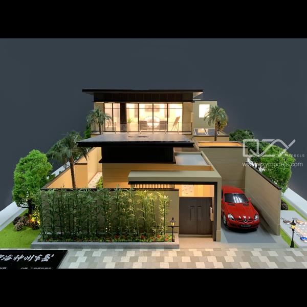 Aesthetic Villa Architecture Structural Model Plastic Acrylic Metal 100KG