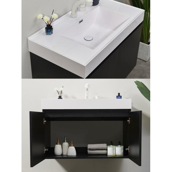 Modern Style E1 Environment Standard Bathroom Vanity Set with Luxury Floating Cabinet
