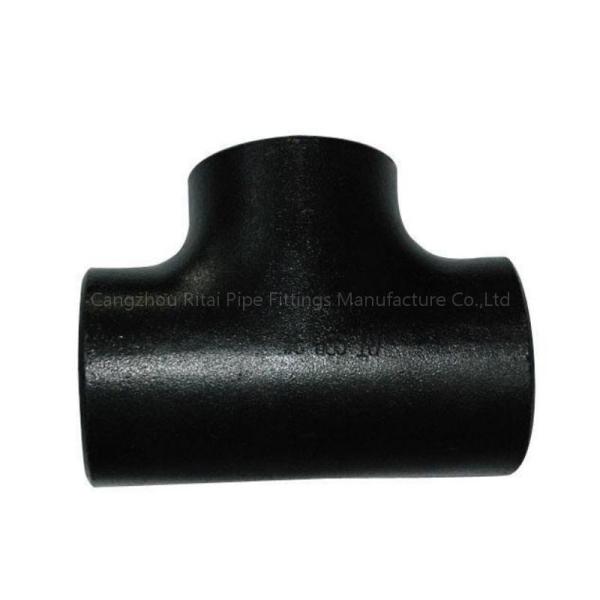 DN 200 DN600 Equal Tee Pipe Fitting Mild Steel Buttweld 2" - 8" Sch40 Welded
