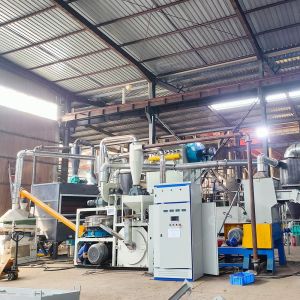 200-1000kg/h Recycled Solar Panel Recycling Equipment in Carton for Retired