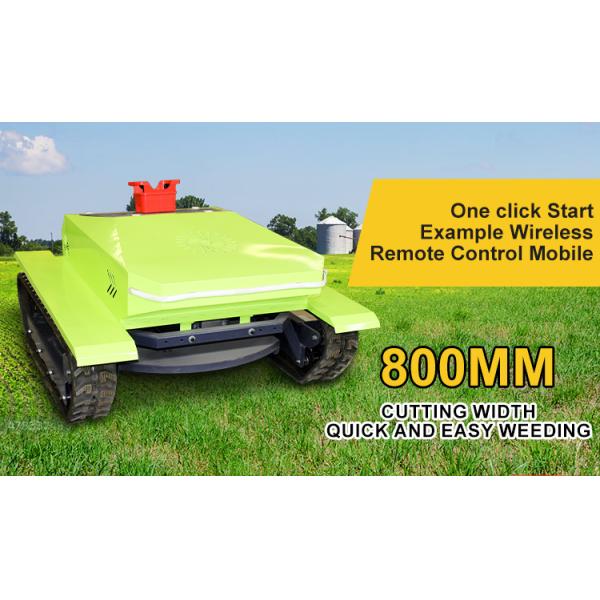 Wholesale Direct zero Turn Mini Rc Robot Lawn Mower Crawler Remote Control Lawn Mower
