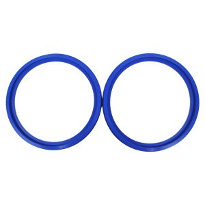 Blue FKM Rubber Flat Washer Silicone Rubber Sealing Washer