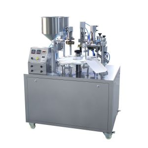 Cosmetic Cream Ointment Plastic Soft Tube Filling Machine Automatic Tube Filling