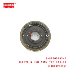 8-97300195-0 Outside Diameter Top Fourth Sleeve / Hub Assembly 8973001950 for