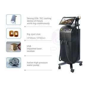 D24 Hair Removal Machine Skin Whitening Shrinks Pores 755/808/1064Nm Diode Laser