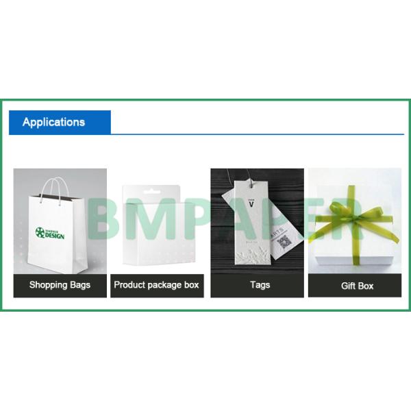 70gsm White Bleached Kraft Paper For Shopping Bags 700 x 1000mm Good Strength