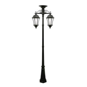 China Antique Garden Cast Iron Street Lamps / Decorative Cast Iron Street Light on sale