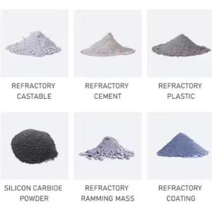 Rongsheng Alumina Steel Fiber Castable High Quality Abrasion Resistant Steel