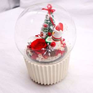 China Exquisite 4-5CM 7-8CM Eternal Flower Music Box on sale