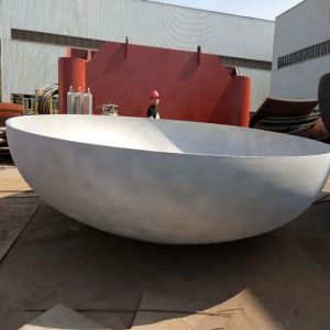China Alluminum Pressure Vessel Dished Head, Hemispherical dish end on sale
