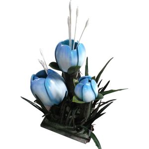 Custom Landing Jewerlry Real Touch Artificial Flowers Exotic Landscaping Plants