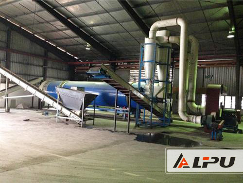 Energy Saving Industrial Drying System , Wood Blocks And Sawdust Drying