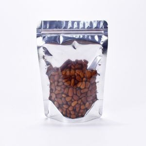 Custom Size Aluminum Stand Up Snack Package Bags For Rolled Oats