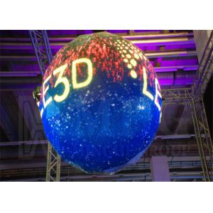 Conference Event Spherical LED Display LINSN Electronic Led Display P3mm