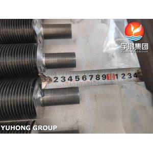 ASME SA179 With Aluminum 1060 L Type Fin Tube For Condenser In Thermal Systems
