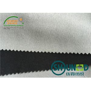 40D * 120D 100% Polyester Fusible Interlining Double Dot W1020D For Garments