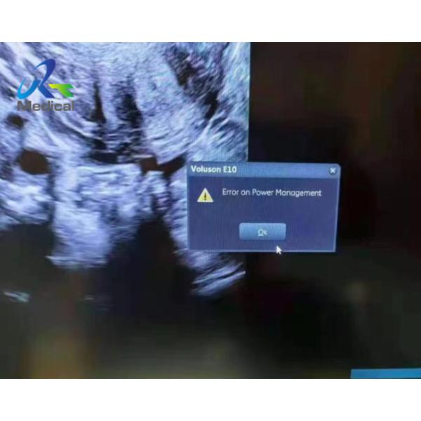 Report Power Management Error Ultrasound Machine Repair Replace Power Supply GE