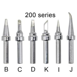 Quality Green 200 Series B C D K I J Lead Free Soldering Tips Oxygen-free Copper ,CrZr for sale