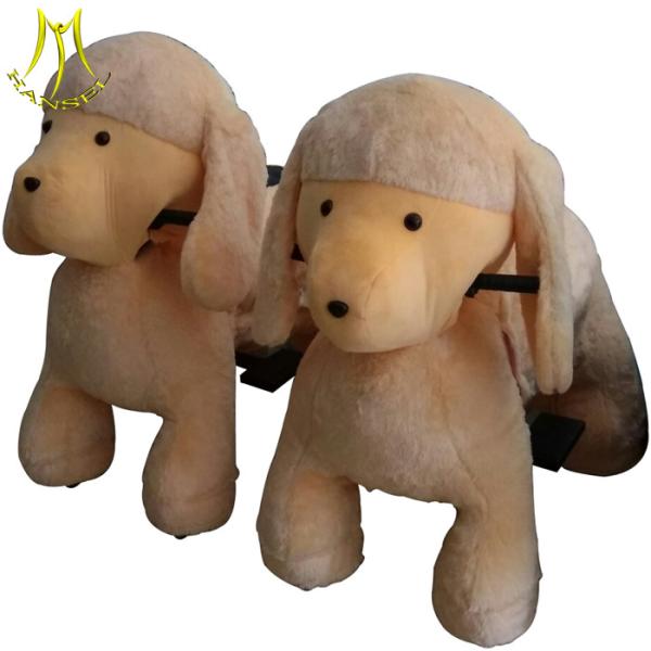 Buy Hansel Hot-sale children indoor playground battery operated animal stuffed rides at wholesale prices
