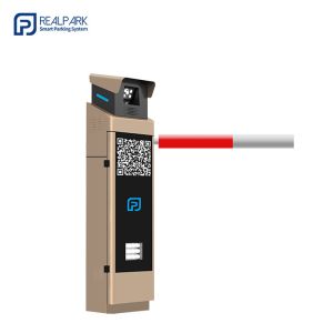 China Ticketless LPR Parking System Controller With 3m Straight Arm Barrier on sale