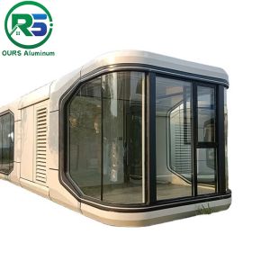 2023 Custom-made Modern Design Aluminum alloy Capsule Tiny House For living