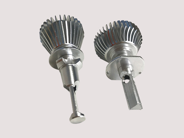 Buy LED Llight Components Extruded Aluminium Housing Customized Shape at wholesale prices