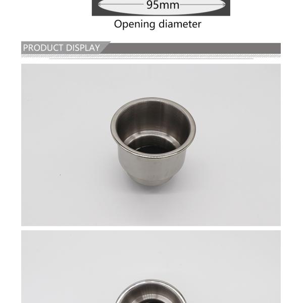 Marine Hardware Boat Accessories Stainless Steel Drink Cup Holder is also compatible for the campervan RV van