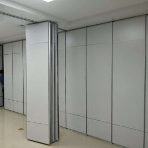Sound Barrier Conference Hall Sliding Folding Walls System / Movable Partition