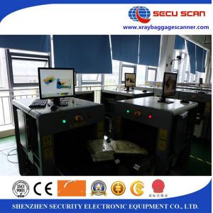 Duel view X ray Baggage Scanner Security Checkpoints / Hotels