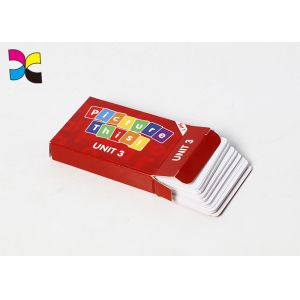 CMYK Color Card Printing Services Art Paper With Round Corner OEM Accepted