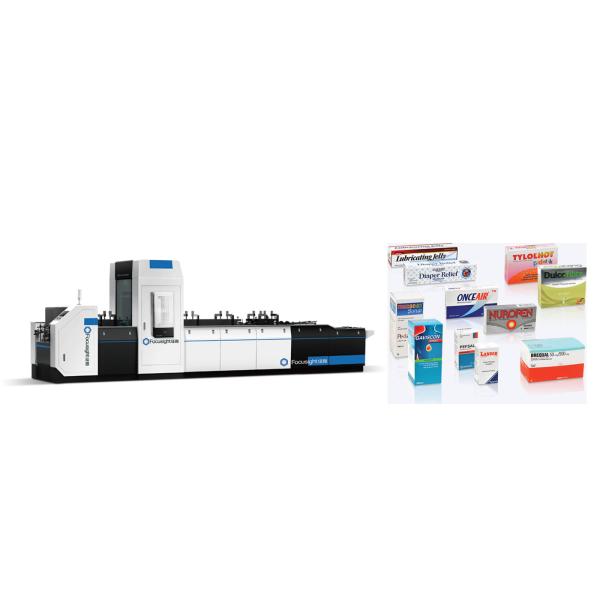 Buy Focusight Medicine Box Printing Inspection Machine With Inkjet Printer Feature at wholesale prices
