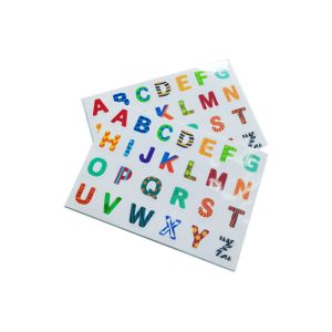 Reusable TPE Alphabets And Numbers Stickers for Kids Educational, Static