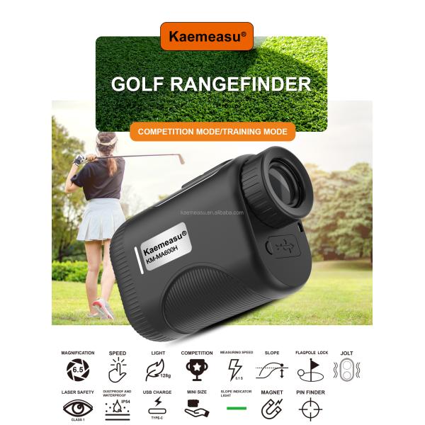 Durable Construction 800m High Accuracy OEM Golf Rangefinder with Slope Magnetic Function and Sport Laser Technology