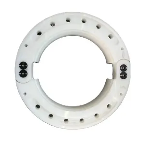 Circular Black Run Flat Tire Inserts Run Flat Wheel Inserts Abrasion Resistance