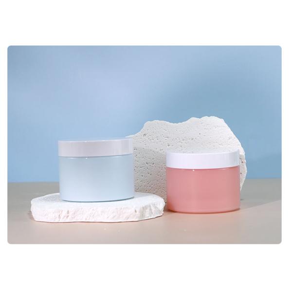 Double Wall PP 100g 3.38oz Cosmetic Jars for Body Butter Jars Cream Material Face Mask Hair Oil Packaging Containers