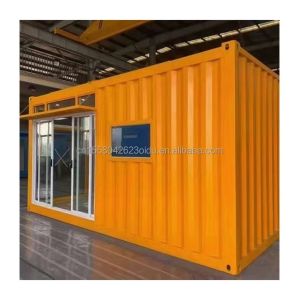 Galvanized Steel Square Tubes Main Structure 20ft Prefab Houses Modern Container