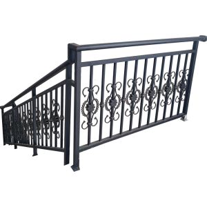 Hand Forged Wrought Iron Guardrail Customized Services Available