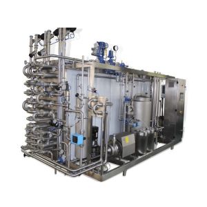 Steam Sterilization Milk Tube UHT Sterilizer Machine SUS304 Material