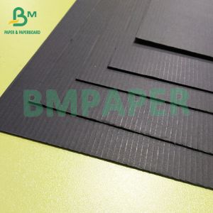 120gsm Mix Pulp Black 3 Ply Corrugated Paper For High Grade Gift Box