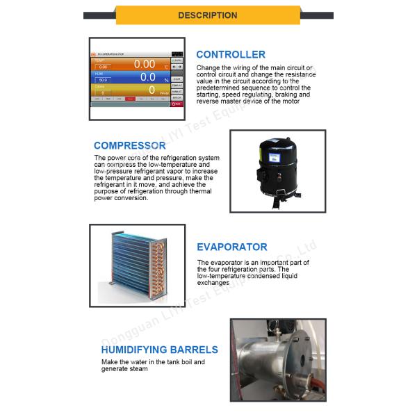 LIYI Dynamic Environmental Test Equipment Ozone Aging Test Chamber Ozone Accelerate Rubber Aging Test Chamber